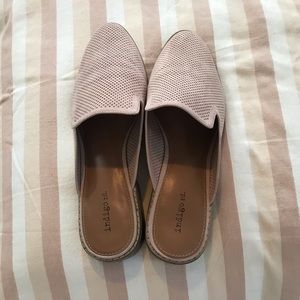 Light pink mules